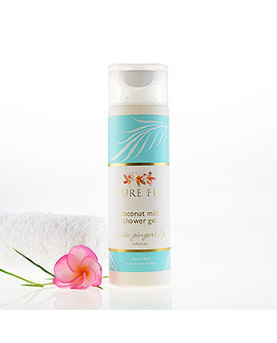 Pure Fiji Coconut Milk Shower Gel - White Gingerlily