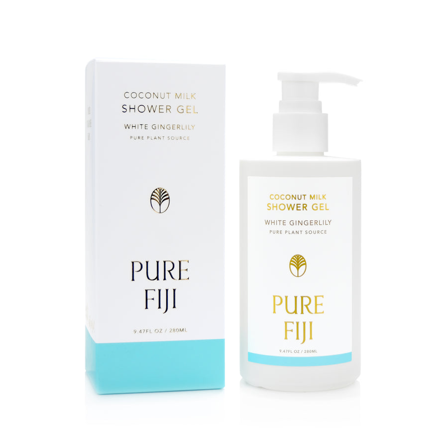 Pure Fiji Coconut Milk Shower Gel - White Gingerlily