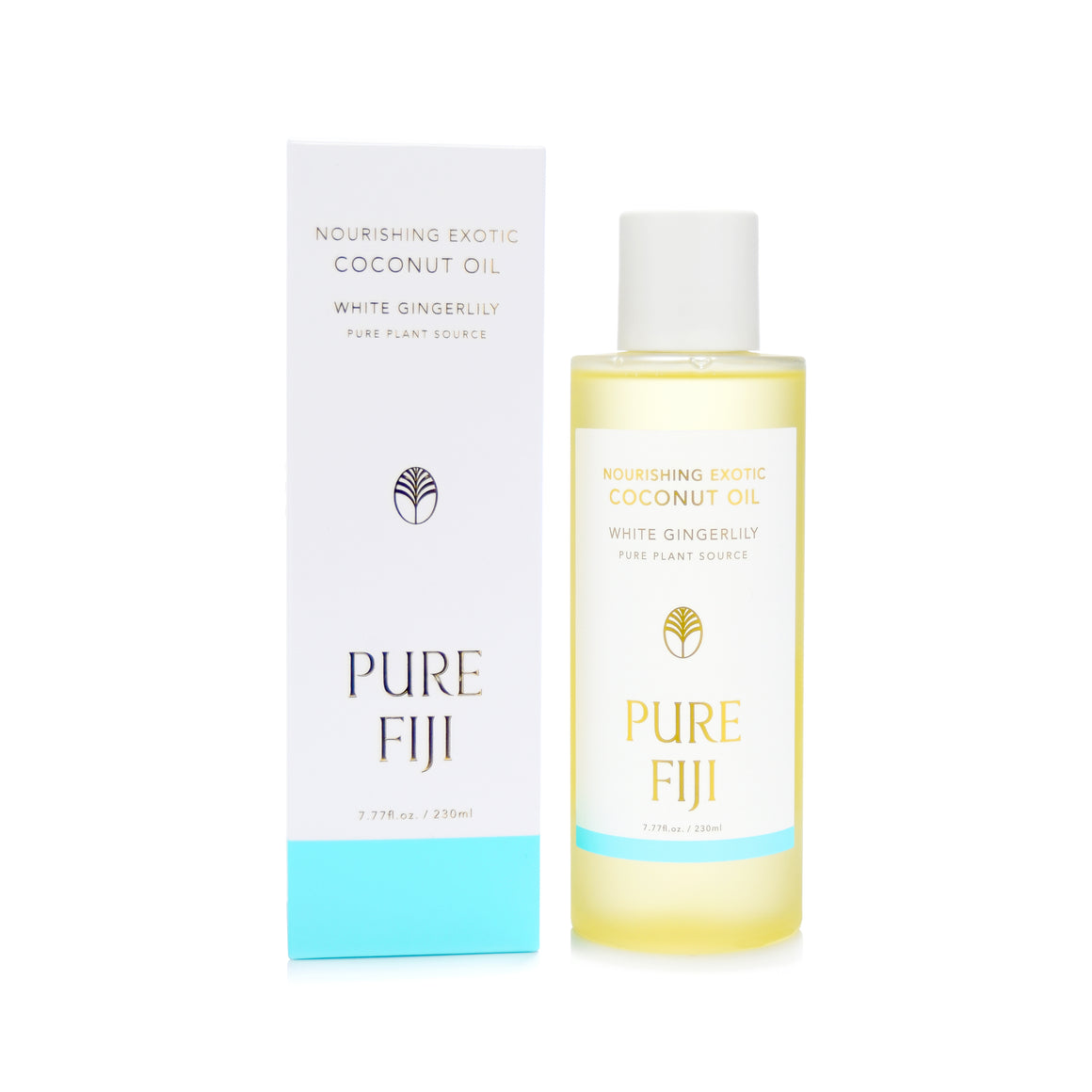 Pure Fiji Nourishing Exotic Coconut Oil - White Gingerlily