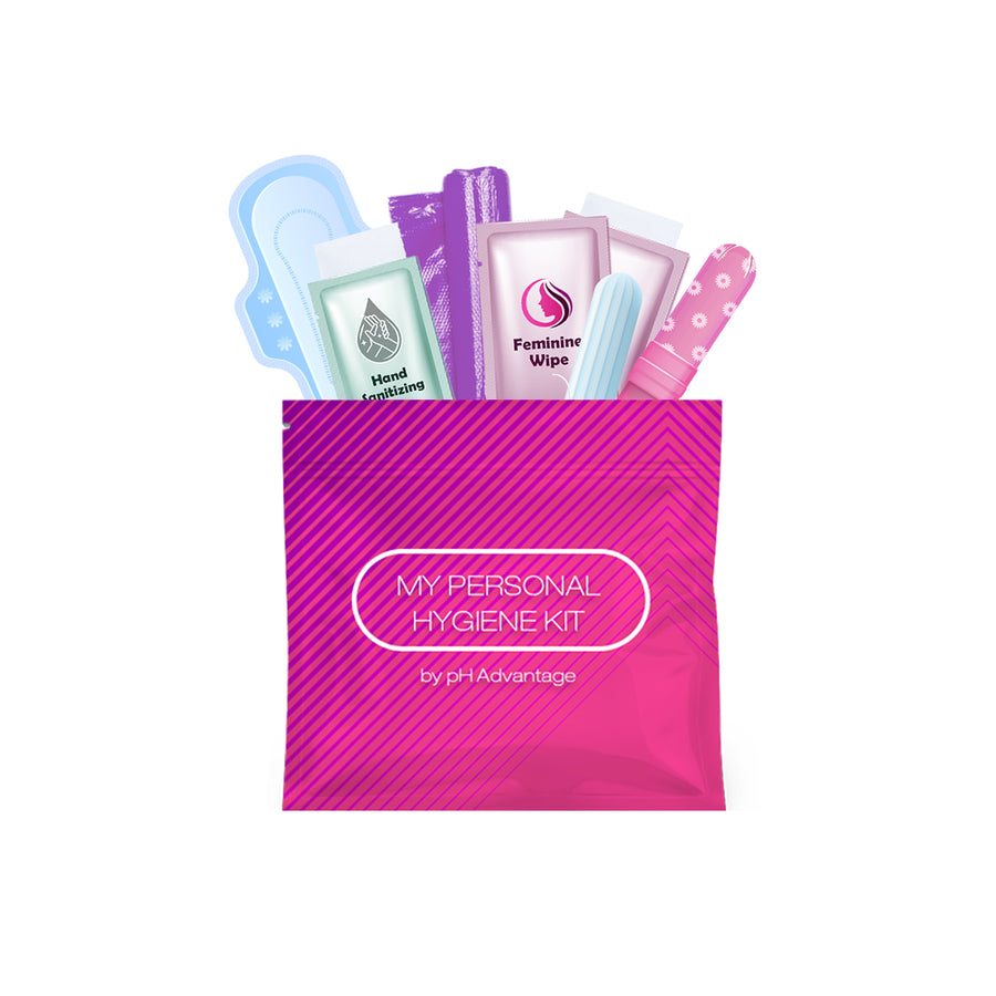 Feminine Hygiene Kit Pink Pack of 10