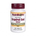 NutriBiotic Grapefruit Seed Extract Tablets, 125 mg, 100 tabs.