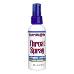 NutriBiotic Throat Spray with Zinc &amp; GSE