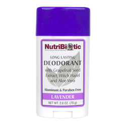 NutriBiotic Deodorant, Lavender