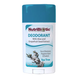 NutriBiotic Deodorant, Tea Tree