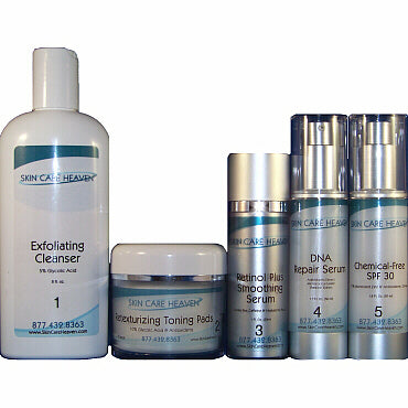 Skin Care Heaven Deluxe Anti-Aging System for Men