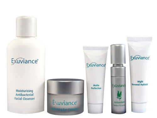 Exuviance Essentials Kit Oily/Acne Travel Collection