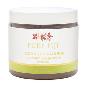 Pure Fiji Coconut Sugar Rub - Coconut Lime Blossom