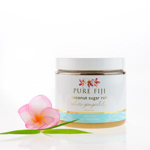 Pure Fiji Coconut Sugar Rub - White Gingerlily