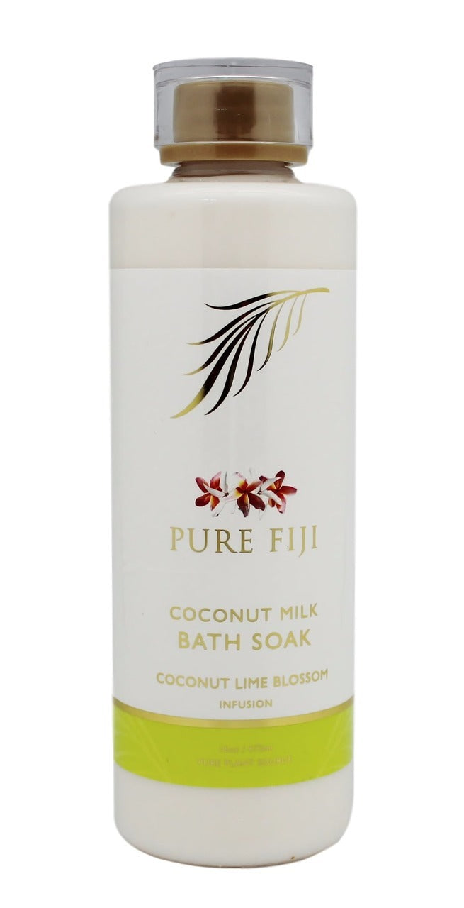 Pure Fiji Coconut Milk Bath Soak - Coconut Lime Blossom