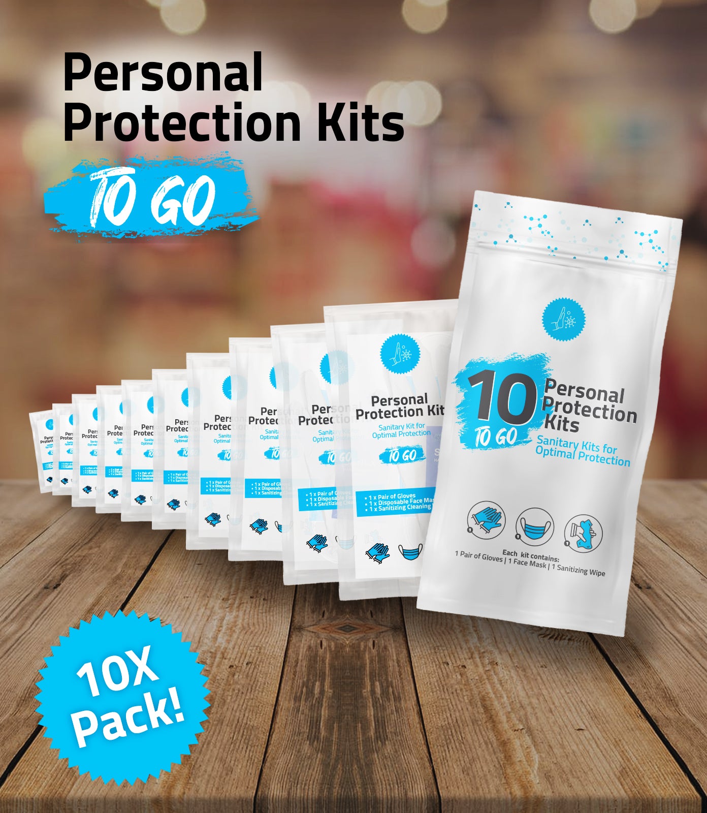 Forbindelse Plante eftertiden 10) All-In-One Personal Protection Kits TO GO – Sanitary Kits for Opt -  Skincareheaven